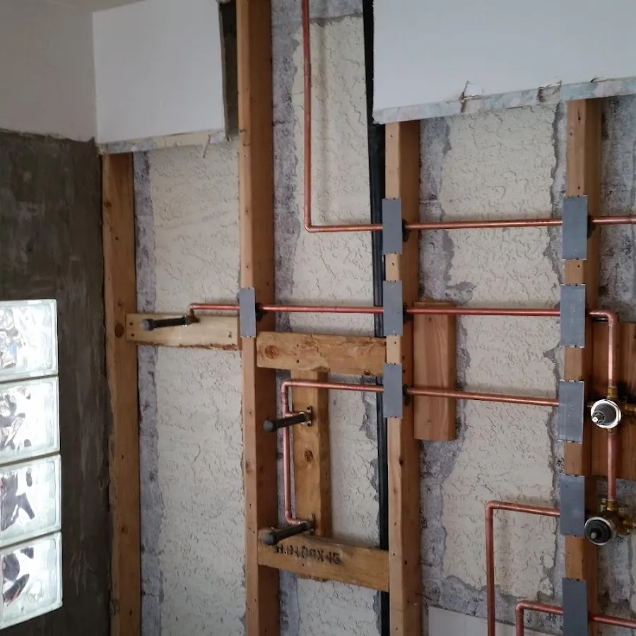 Copper pipe installation for Burst Pipe Repair in Brush